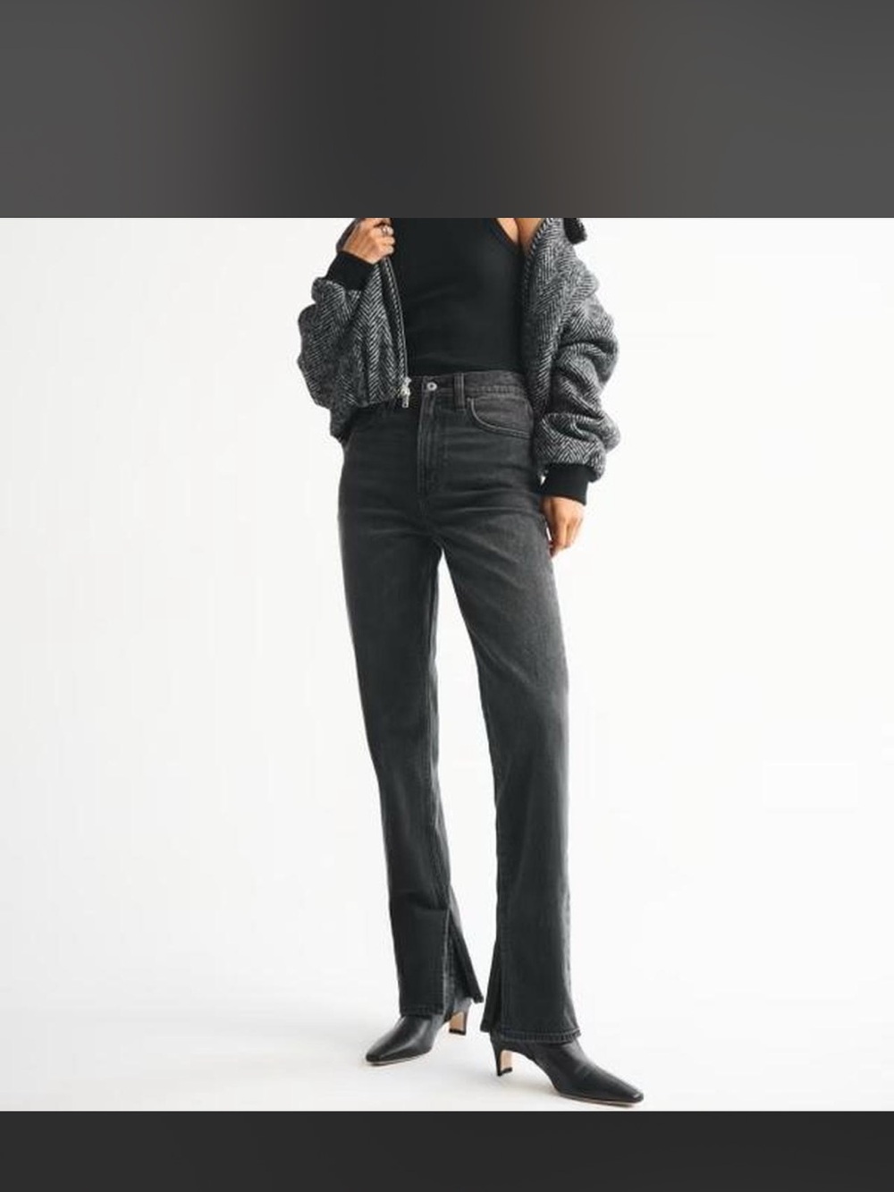 90’s straight jeans ultra high rise curve love